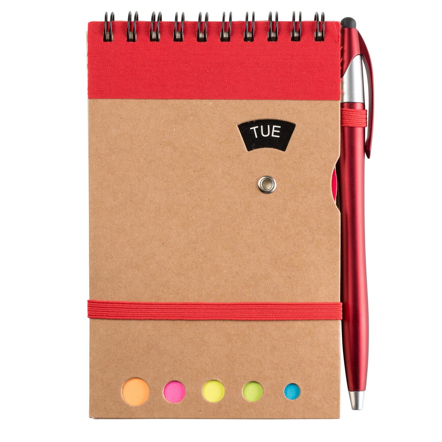 70 Sheet Grained Cardboard Spiral Bound Journal 2