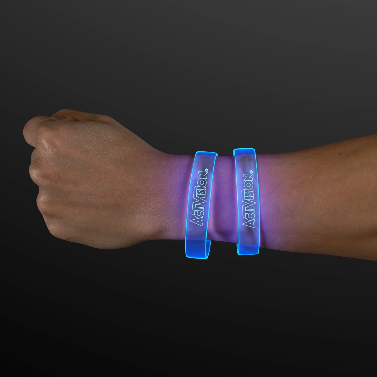 LASER ENGRAVED - Galaxy Glow LED Band Bracelets 5
