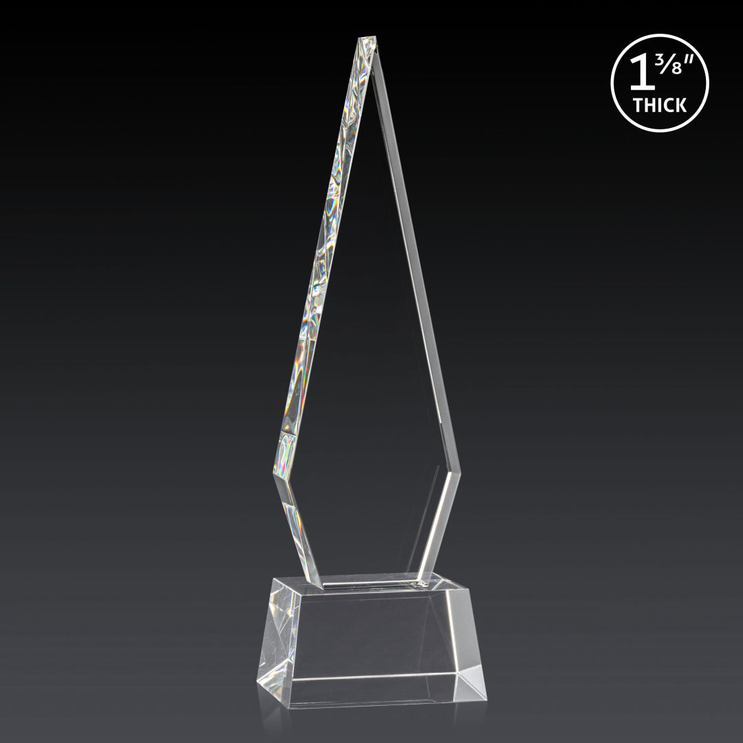 Springfield 3D Award on Robson Base - Clear 6