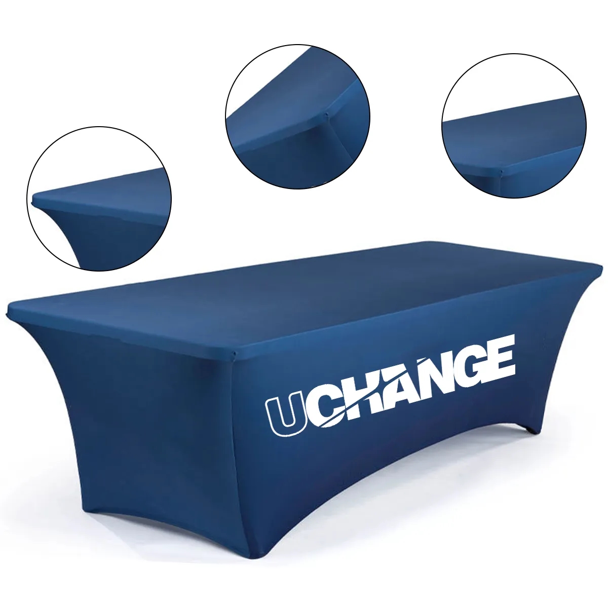 Stretch Spandex Table Cover For Trade Show Branding 12