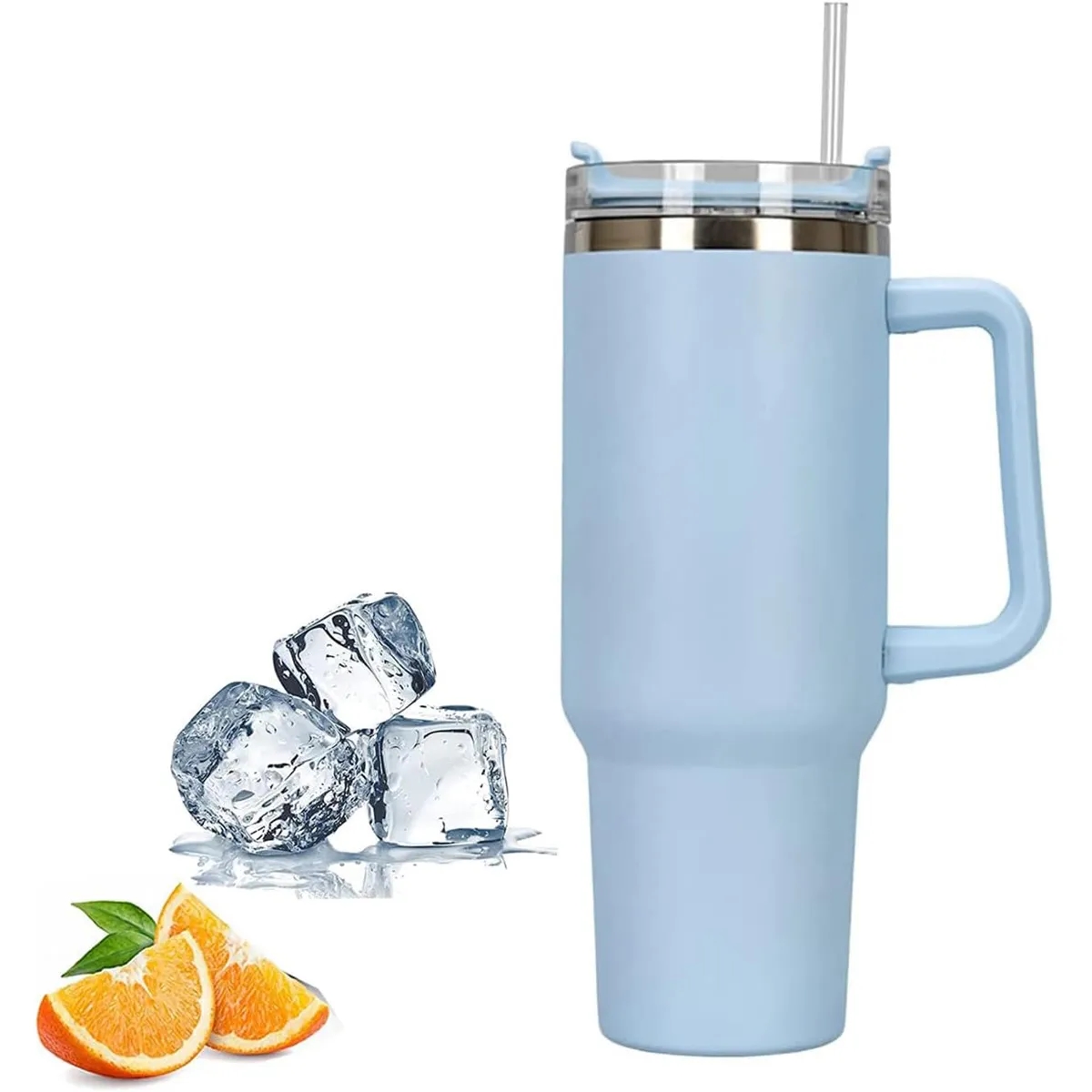 40 oz Tumbler Insulated Stainless Steel Mug Water Bottle 3