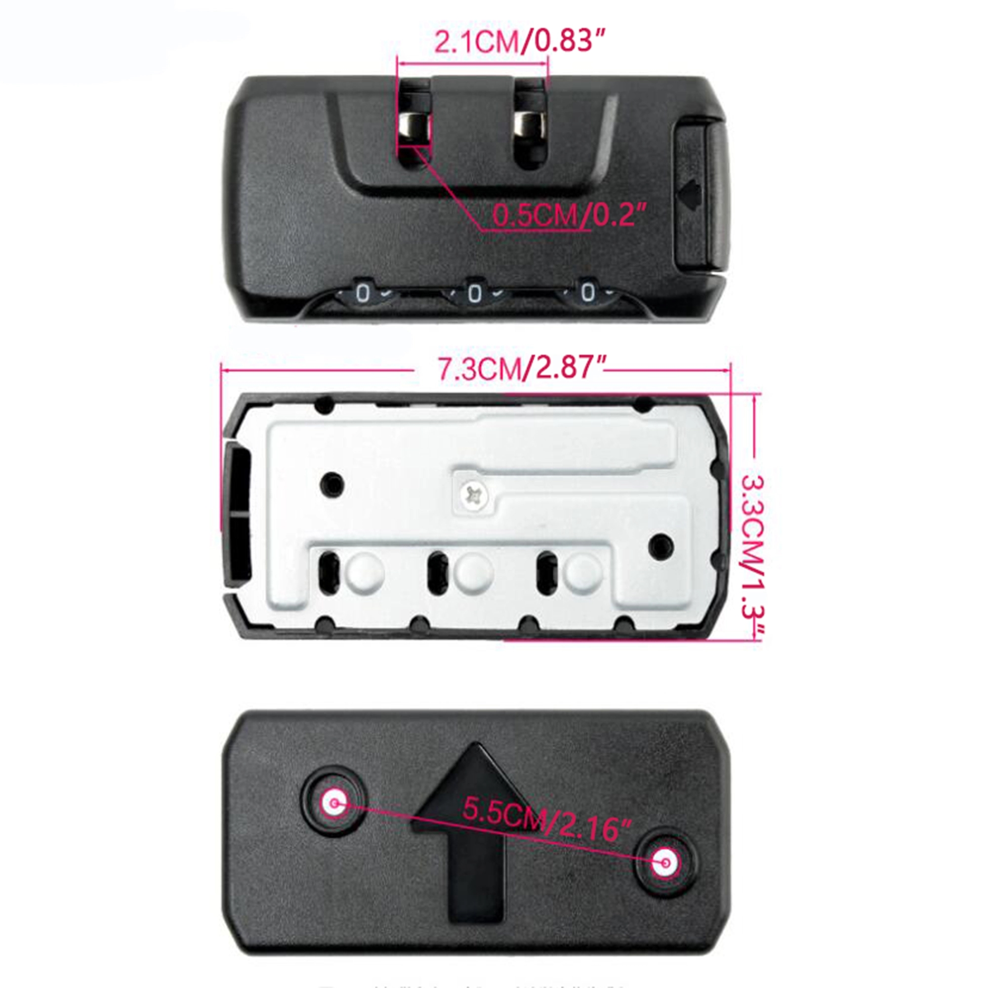 Mini Lightweight Coded Lock 2