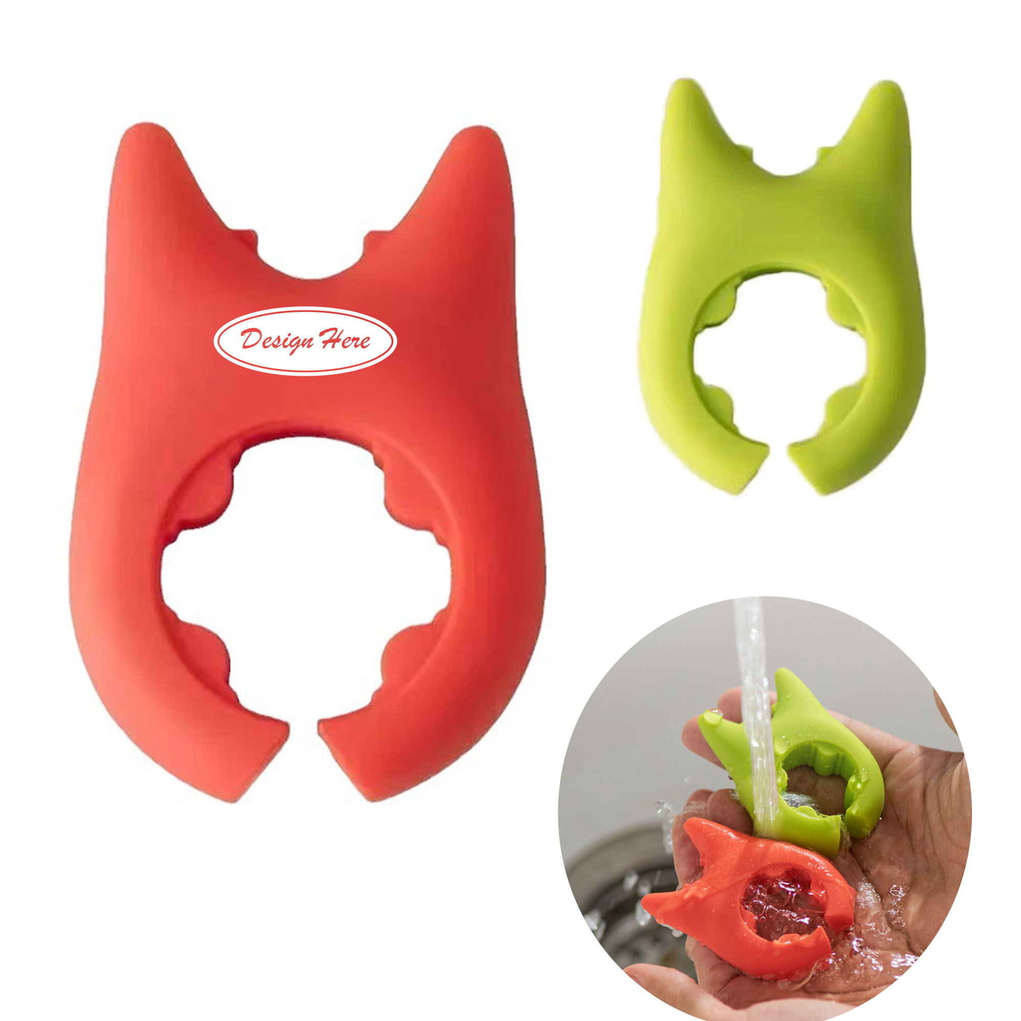 Versatile Silicone Clip for Kitchen Utensil Storage 3