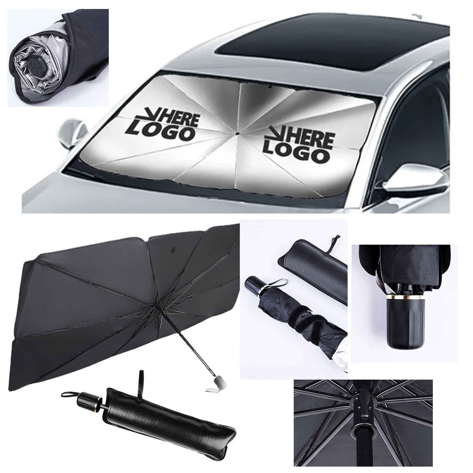 Car Windshield Sunshade Umbrella 1