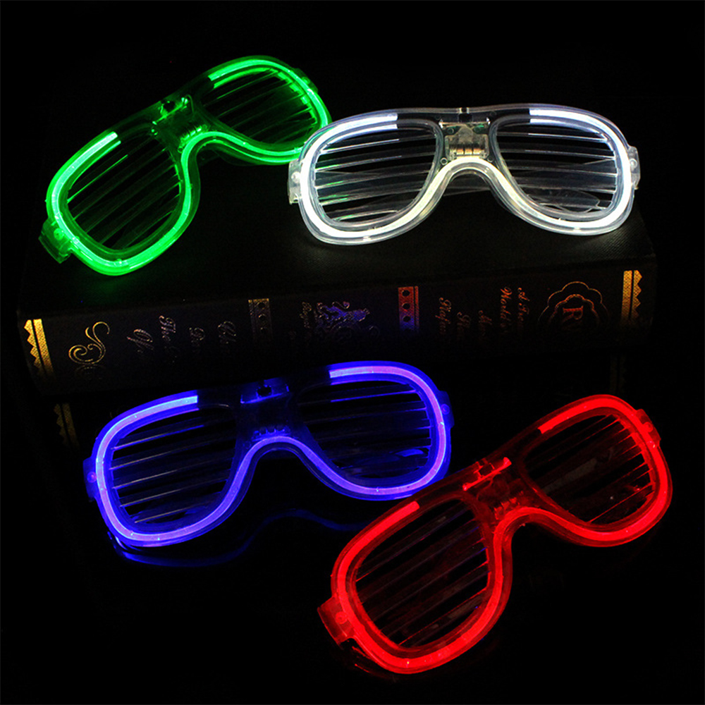 LED Louver Luminous Glasses 3