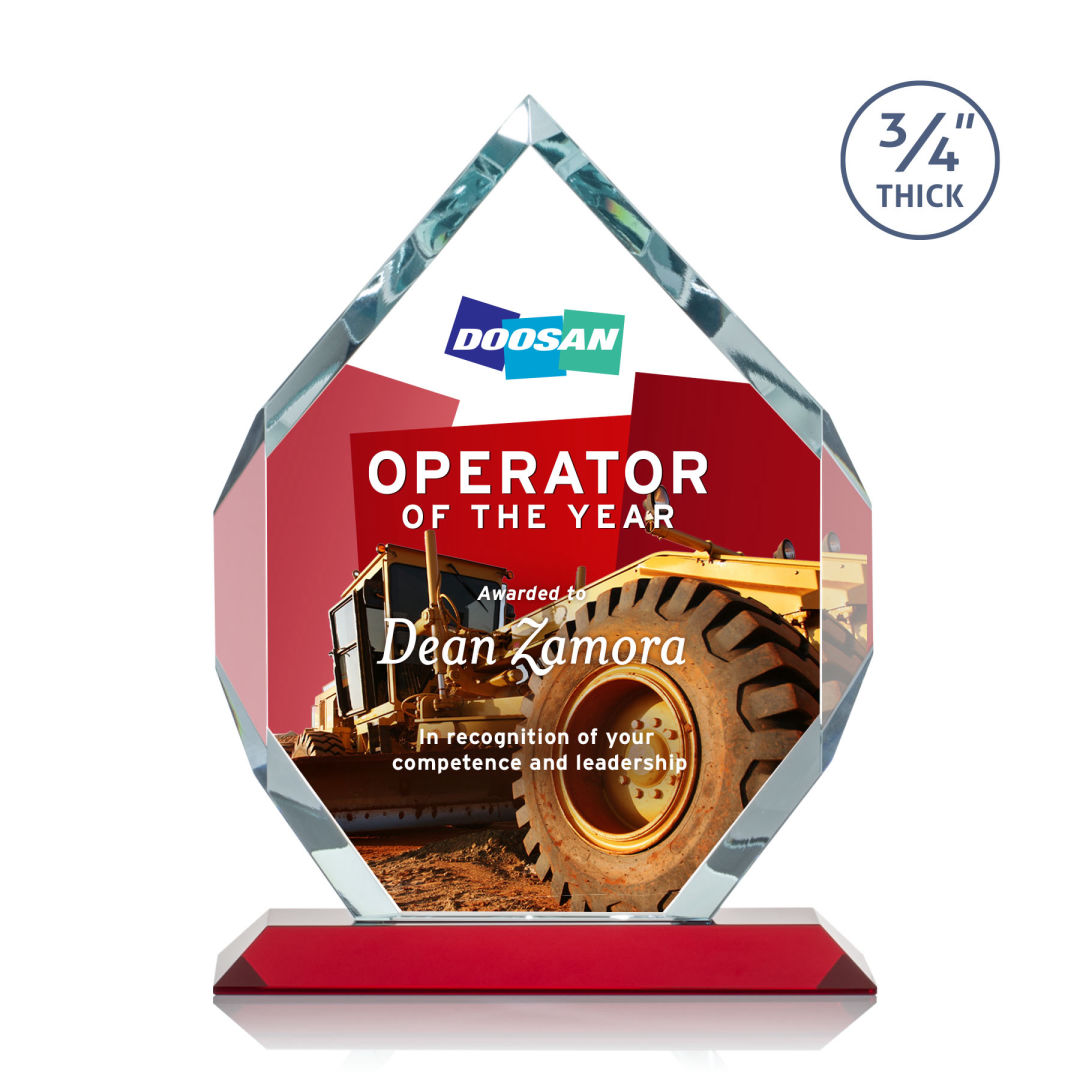 Royal Diamond VividPrint™ Award - Red