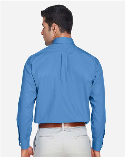Men's Crown Collection® Broadcloth Woven Dress Shirt - D620 28