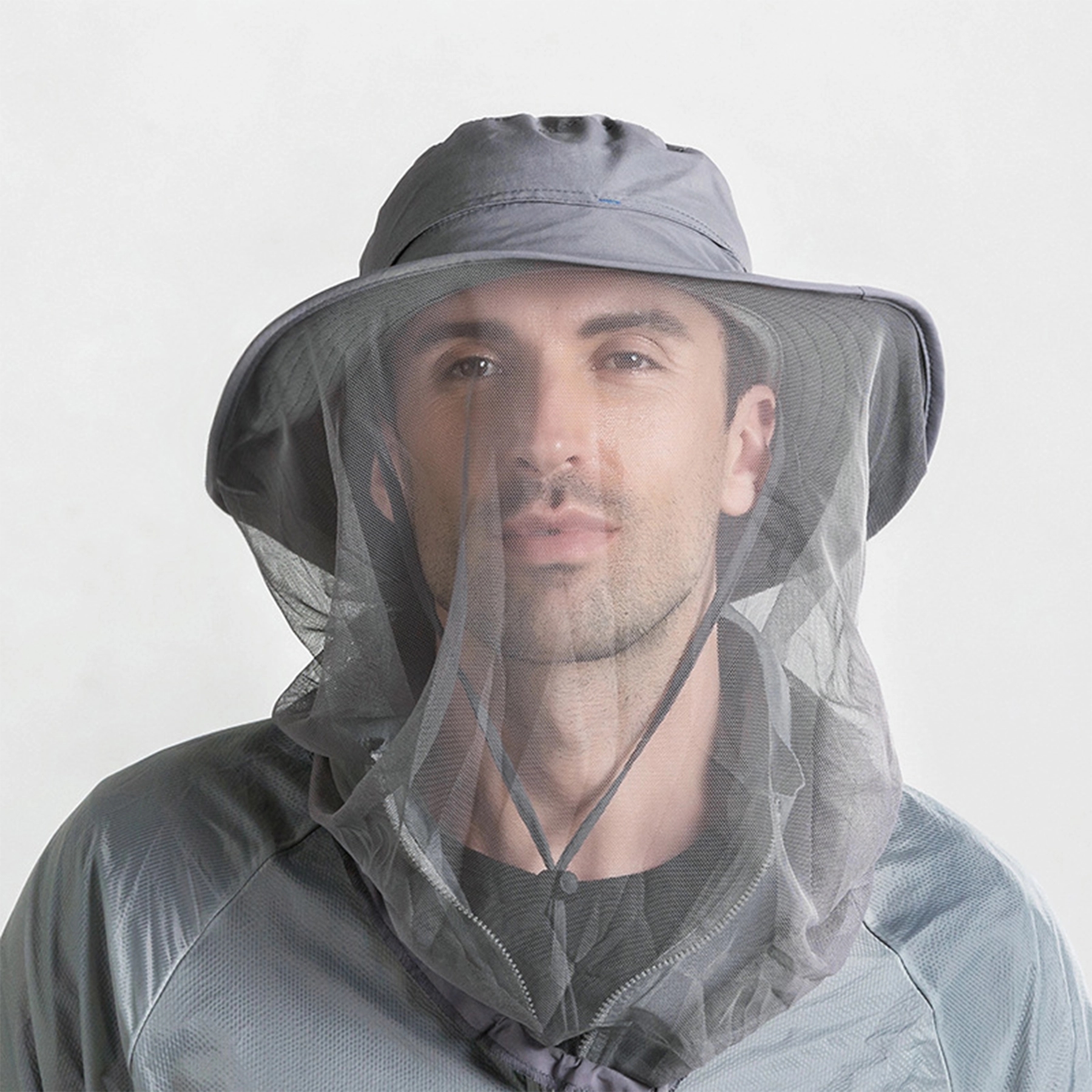Mosquito Head Net Hat 2