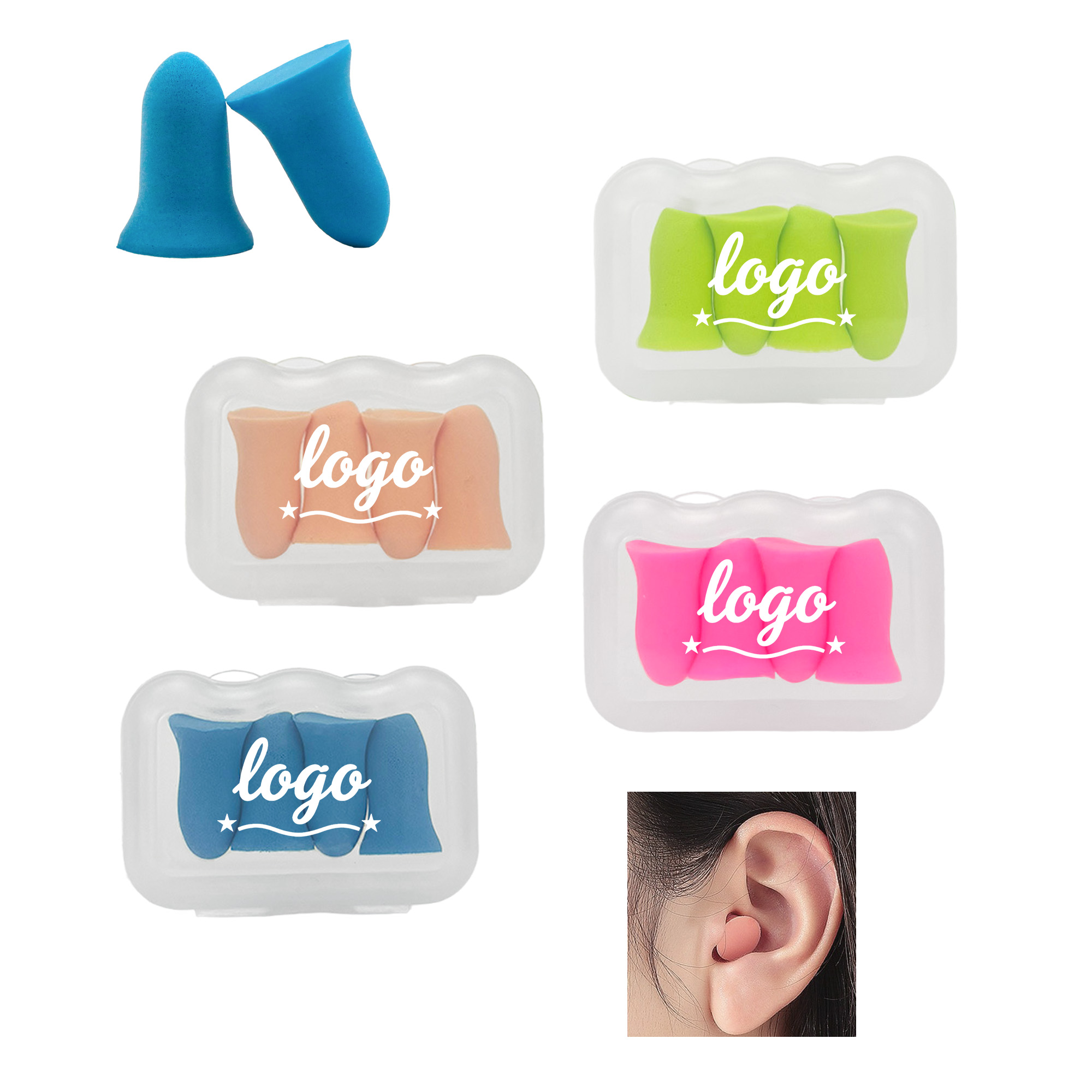 Soundproof & Noise-Reducing Sleep Earplugs 2