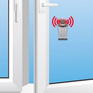 Versatile Door Stopper Alarm Wedge Design 12