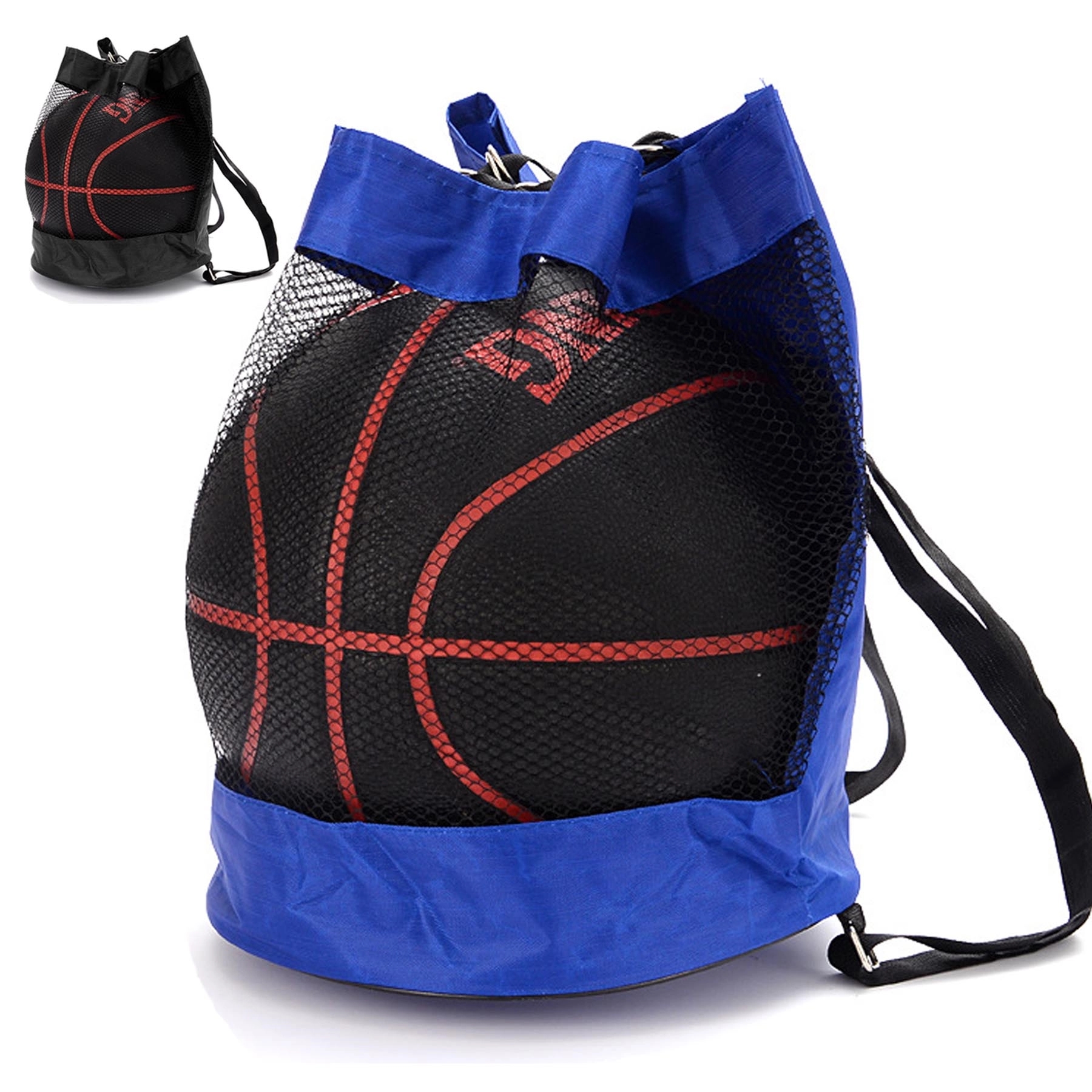 Drawstring Mesh Basketball Backpack 2