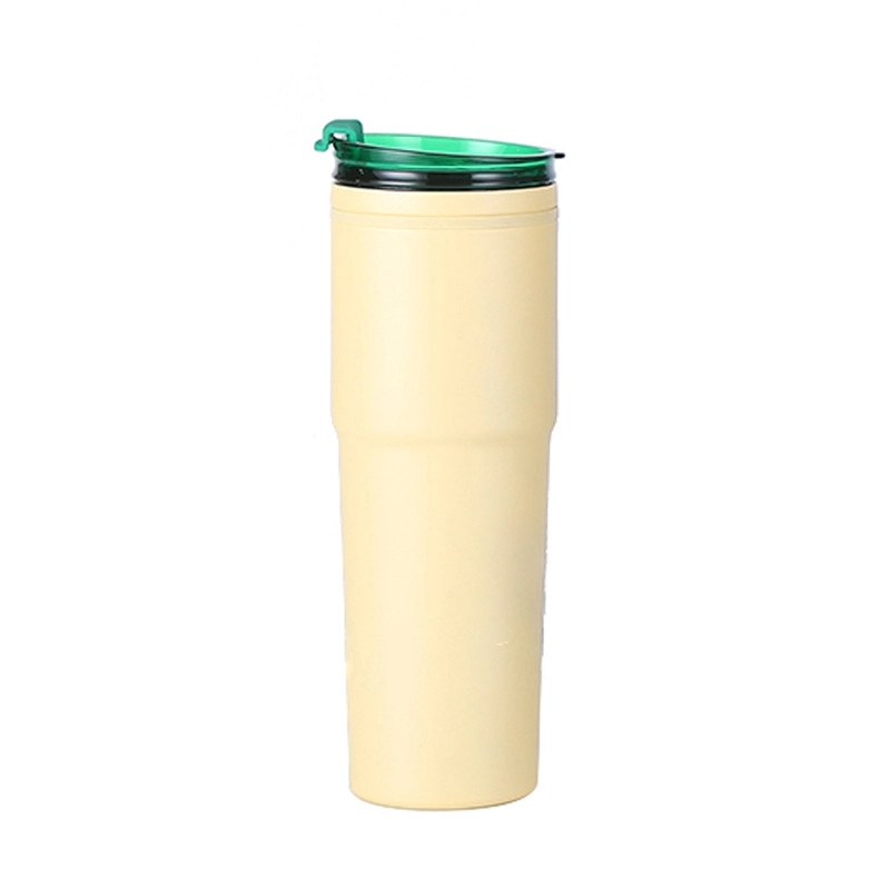 Custom 18 oz Stainless Steel Travel Coffee Mug With Straw 2
