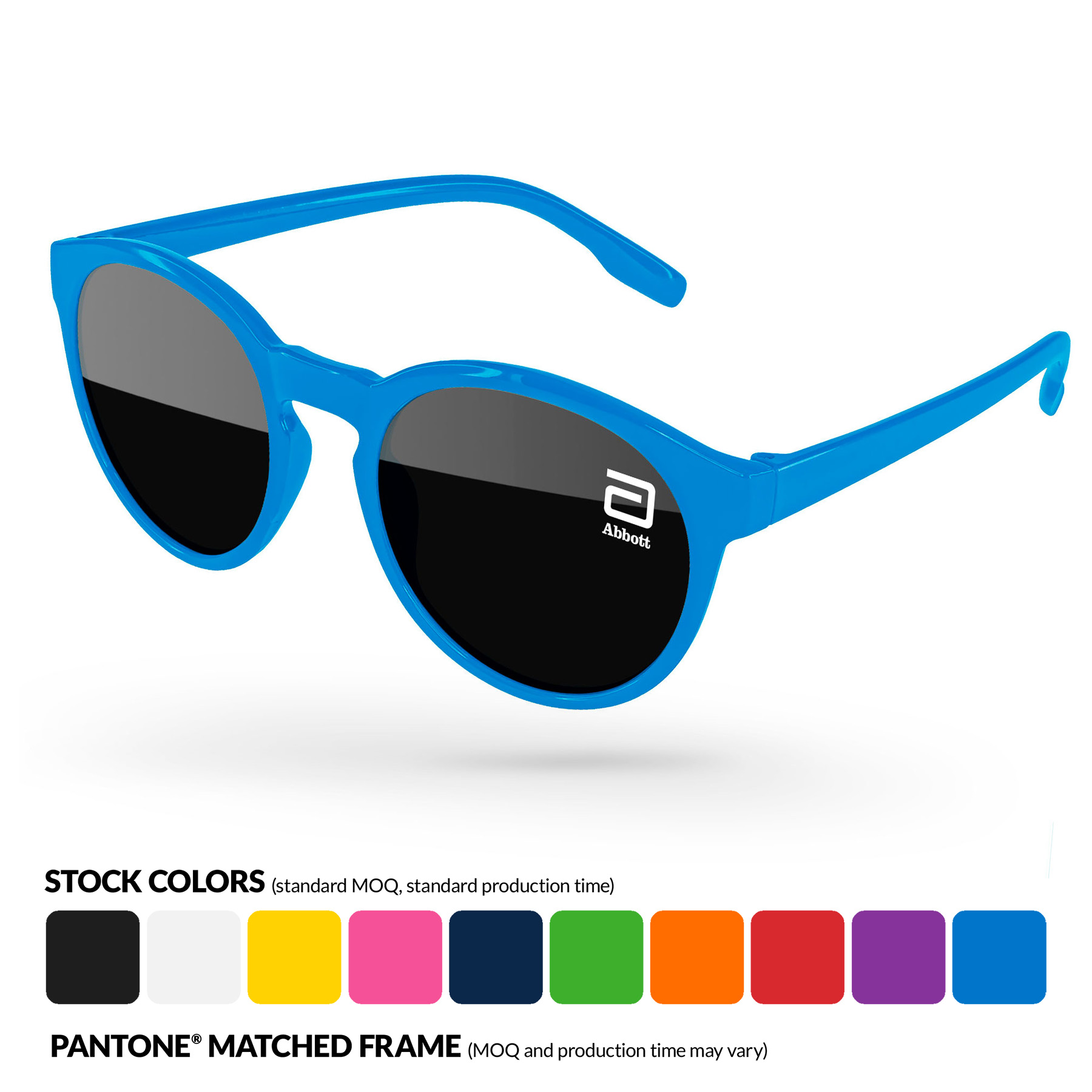 Vicky Sunglasses w/ 1 Color Lens Imprint 3