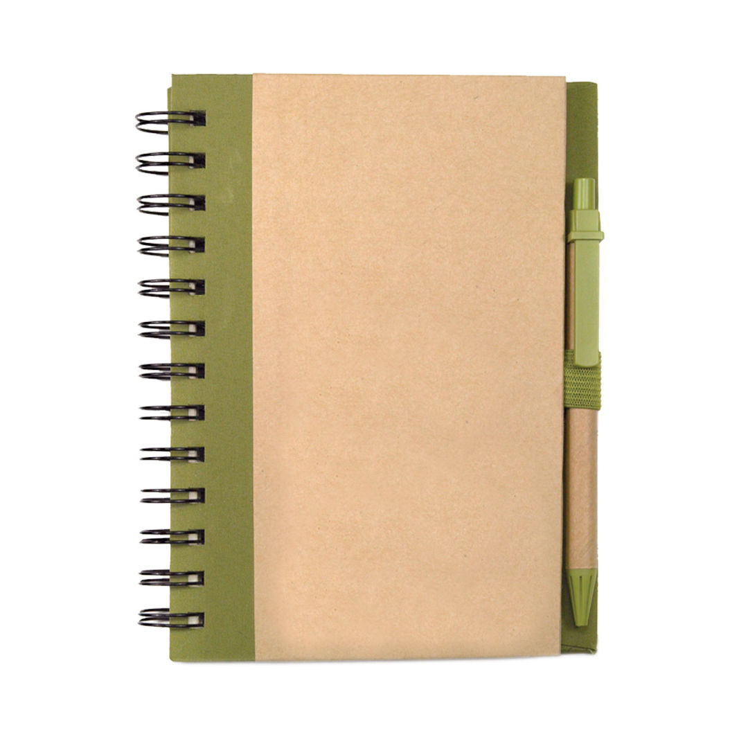 Spiral Bound Notebook & Harvest Pen 11