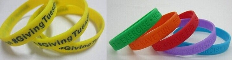 Custom silicone wristbands 2