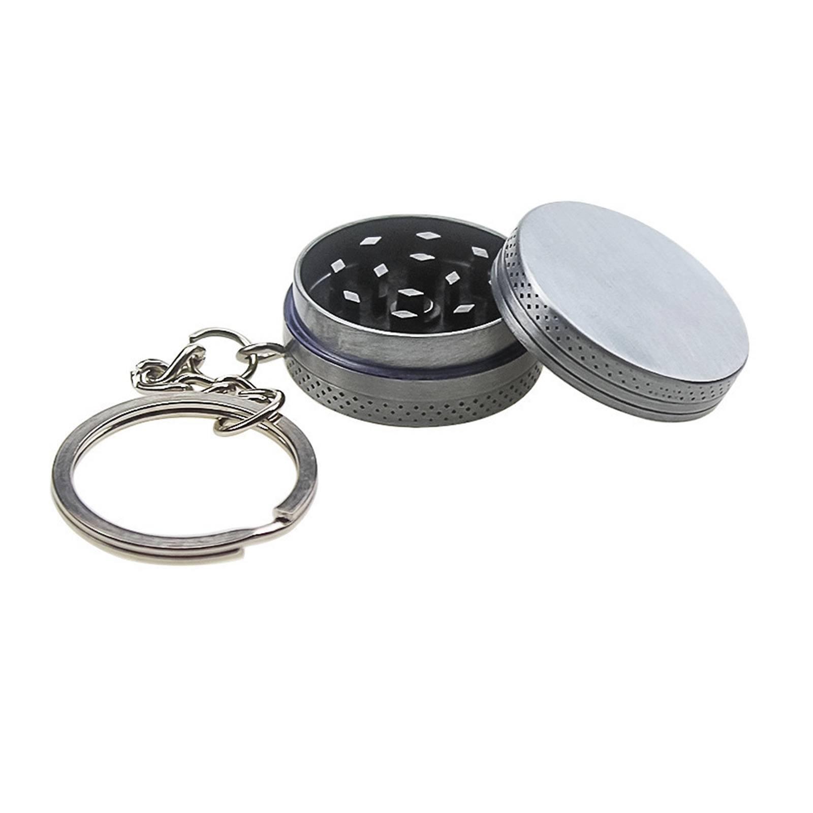 Zinc Alloy Grinder w/Keychain 2