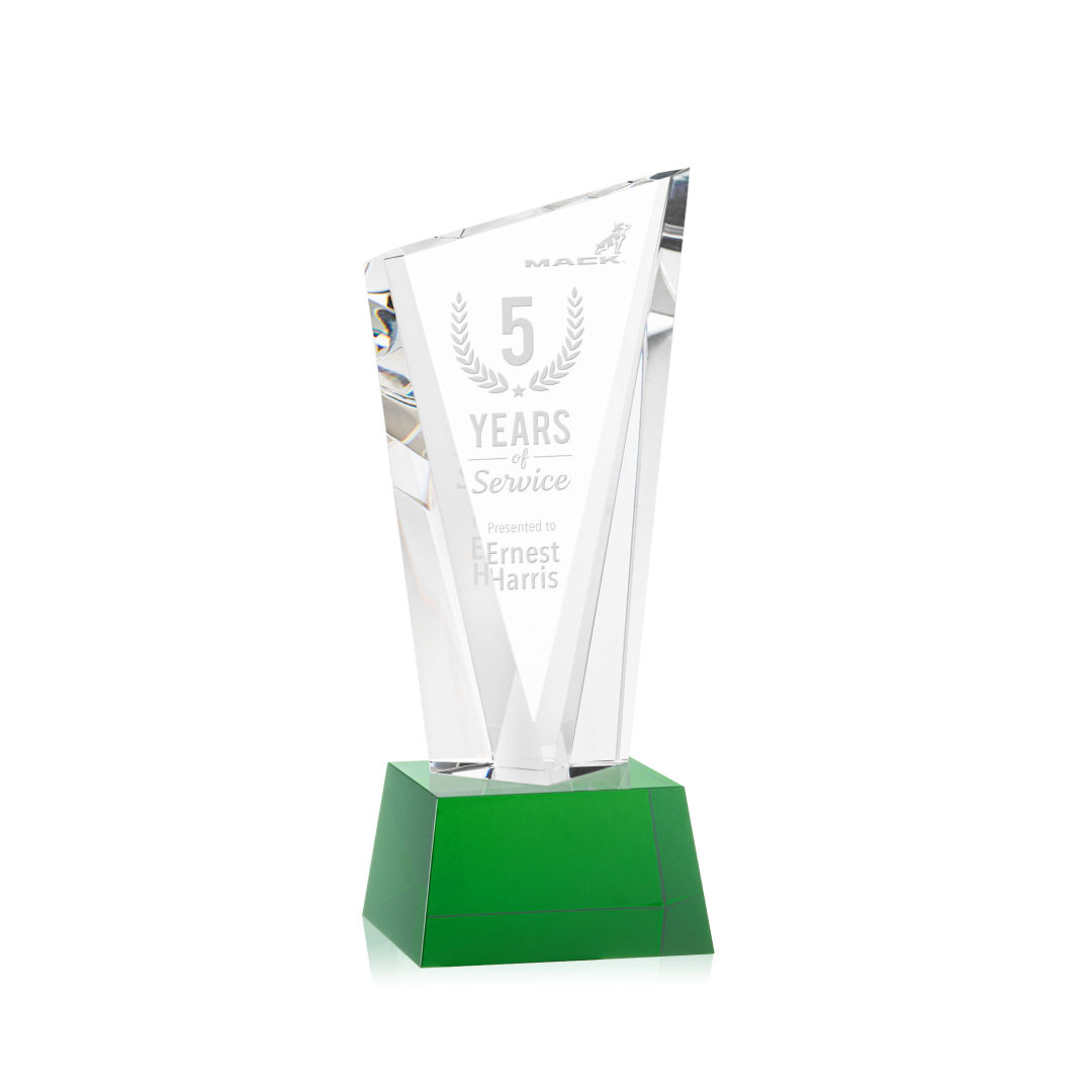 Plymouth Award on Robson Base - Green 5