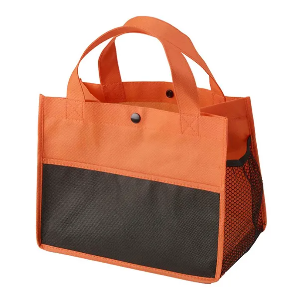 Mini Snap Non-Woven Lunch Totes 5