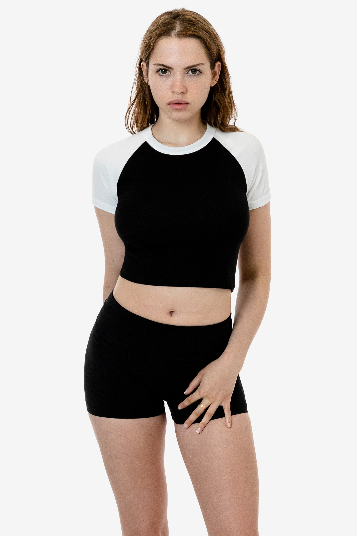 BABY RIB SHORT SLEEVE RAGLAN 18