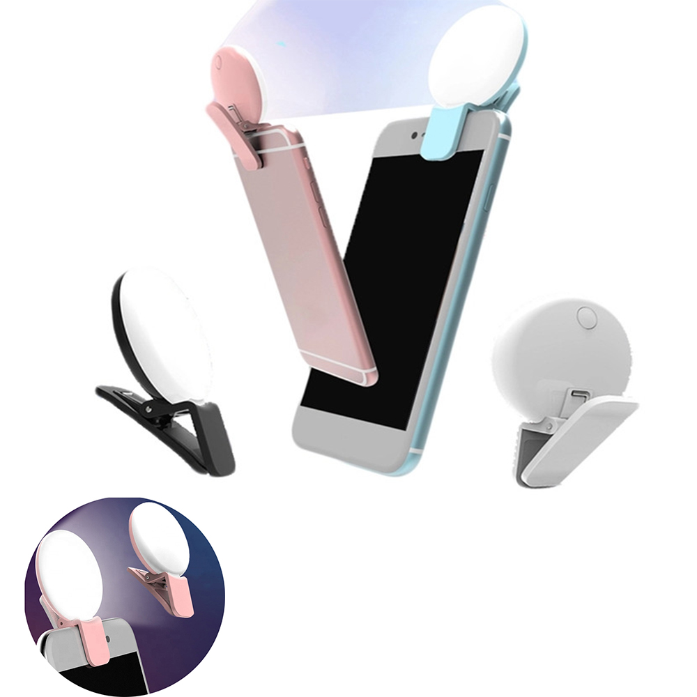 3 In 1 Mirror LED Selfie Flashlight 2
