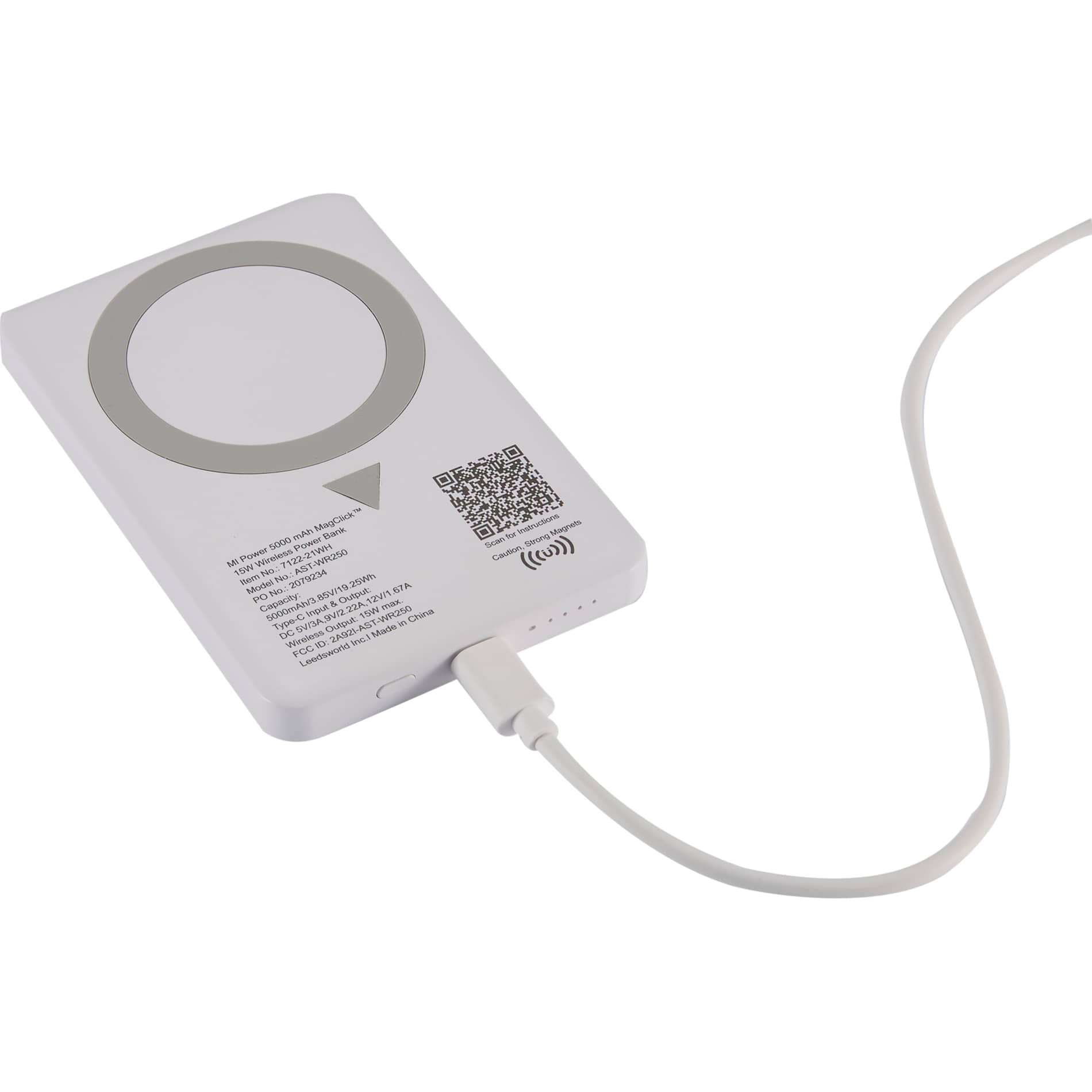 MI Power 5000 mAh MagClick™ 15W Wireless Power Ban 13