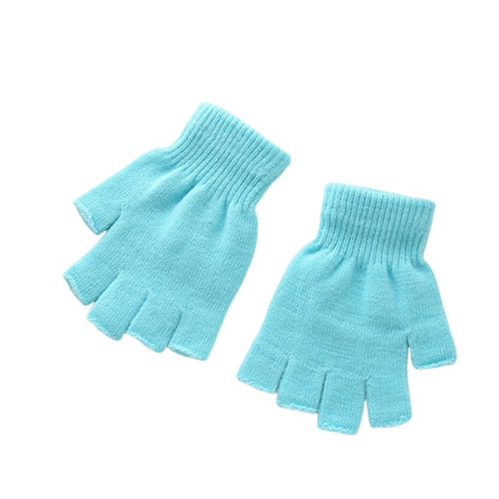 Acrylic Half-Finger Gloves 5