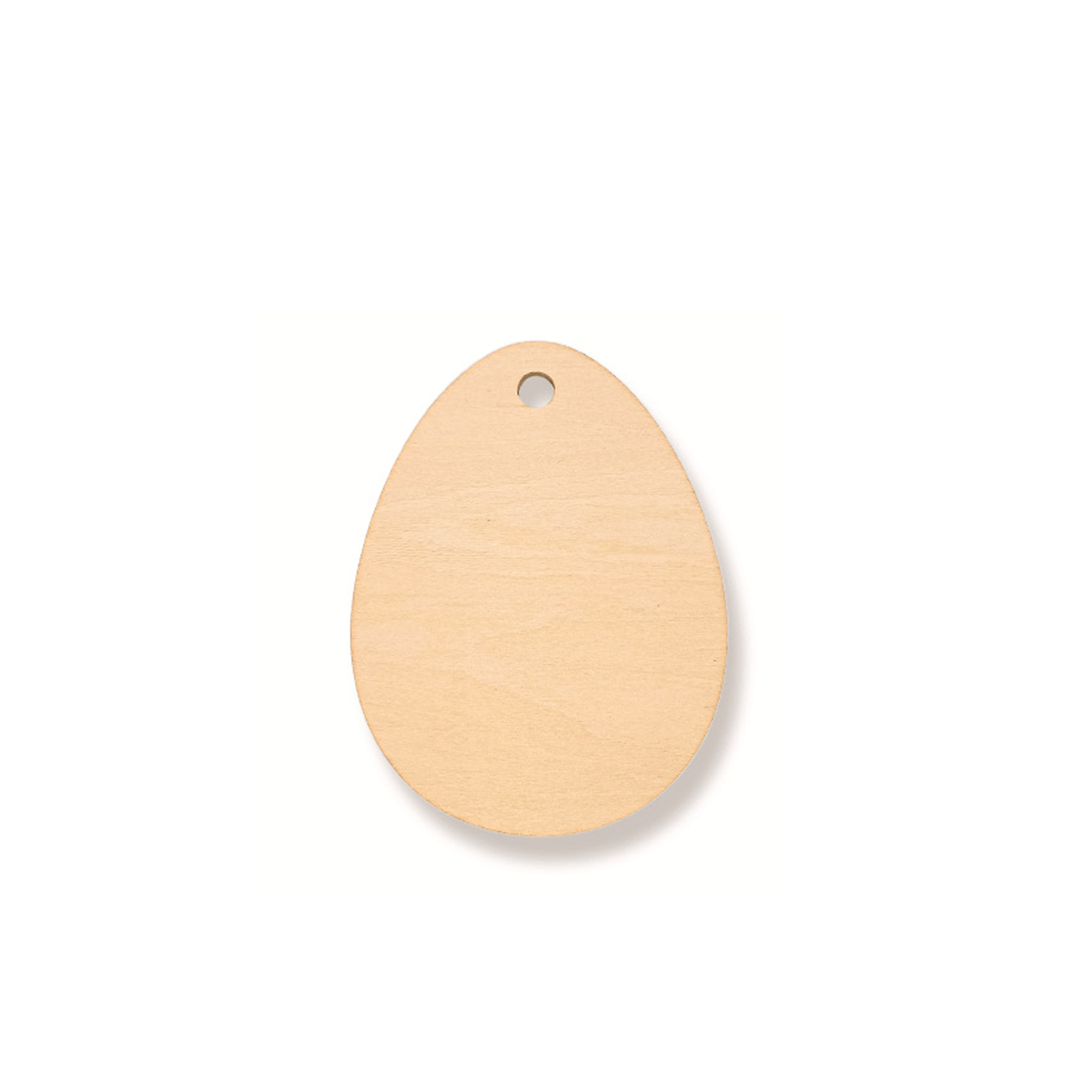 Natural Wood Christmas Tree Pendant 63
