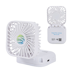 Whirlwind Mini Folding Rechargeable Fan with Lanyard 8