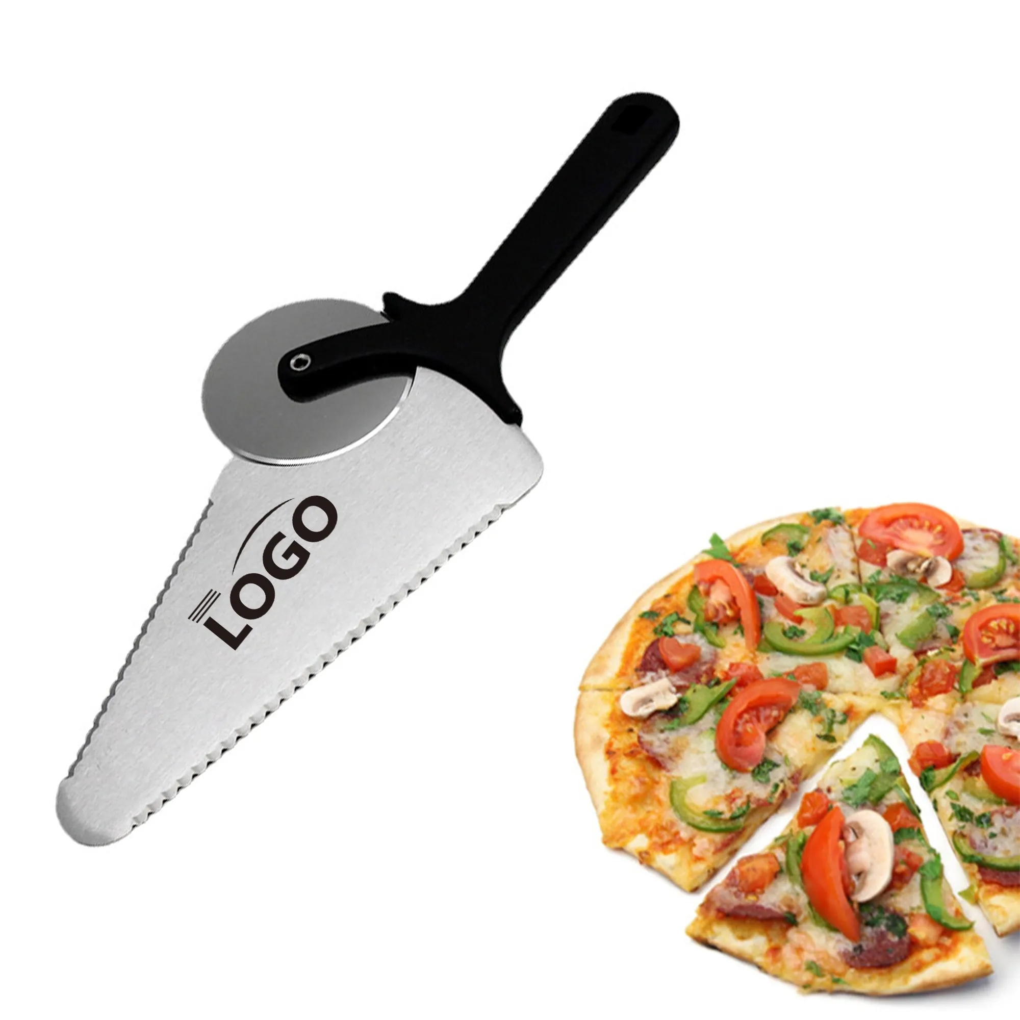 Stainless Steel Wheel Pizza Cutter Round Knife