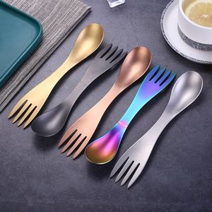 Octopus Dual Heads Fork With Spoon 10
