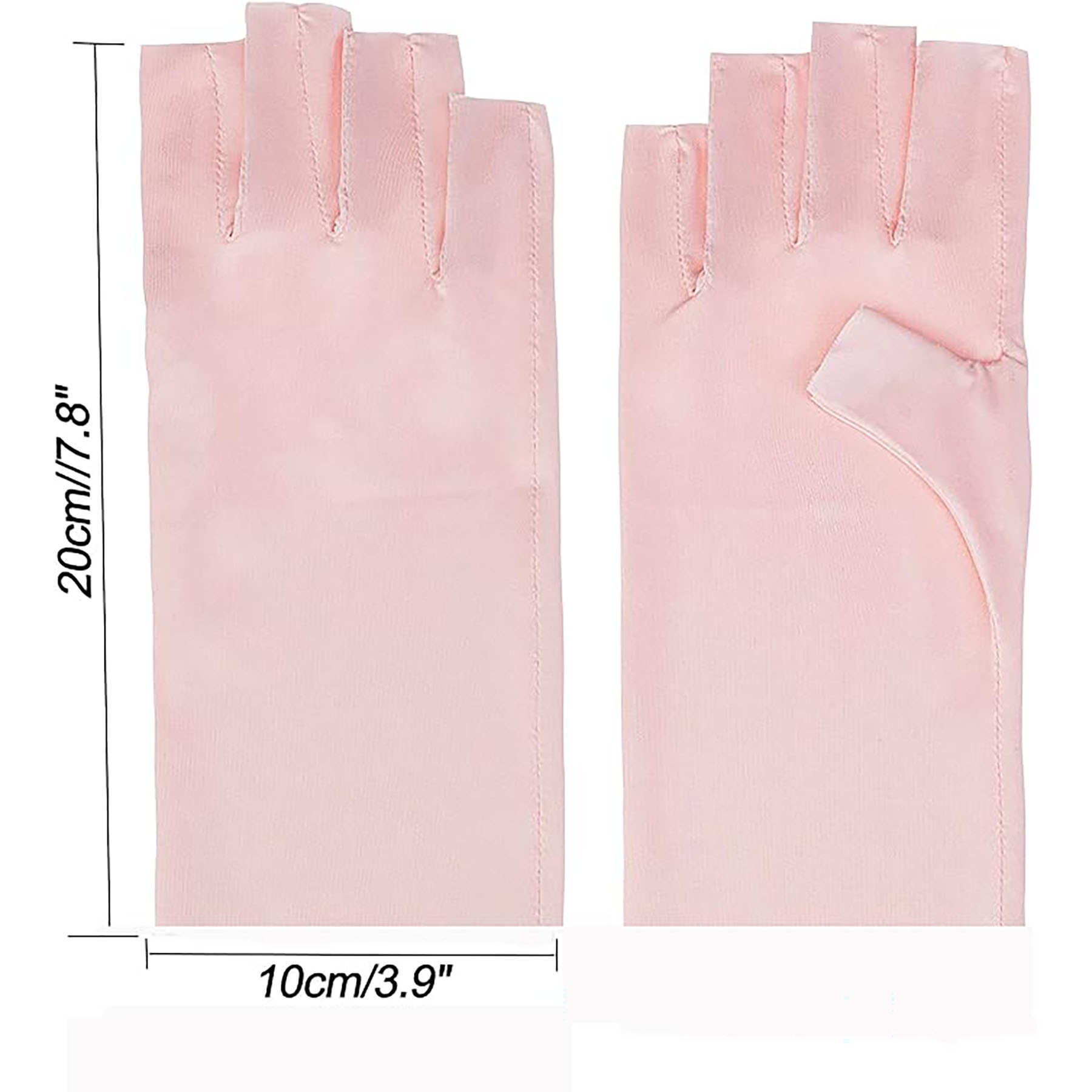 Women Sunblock Fingerless Gloves 4
