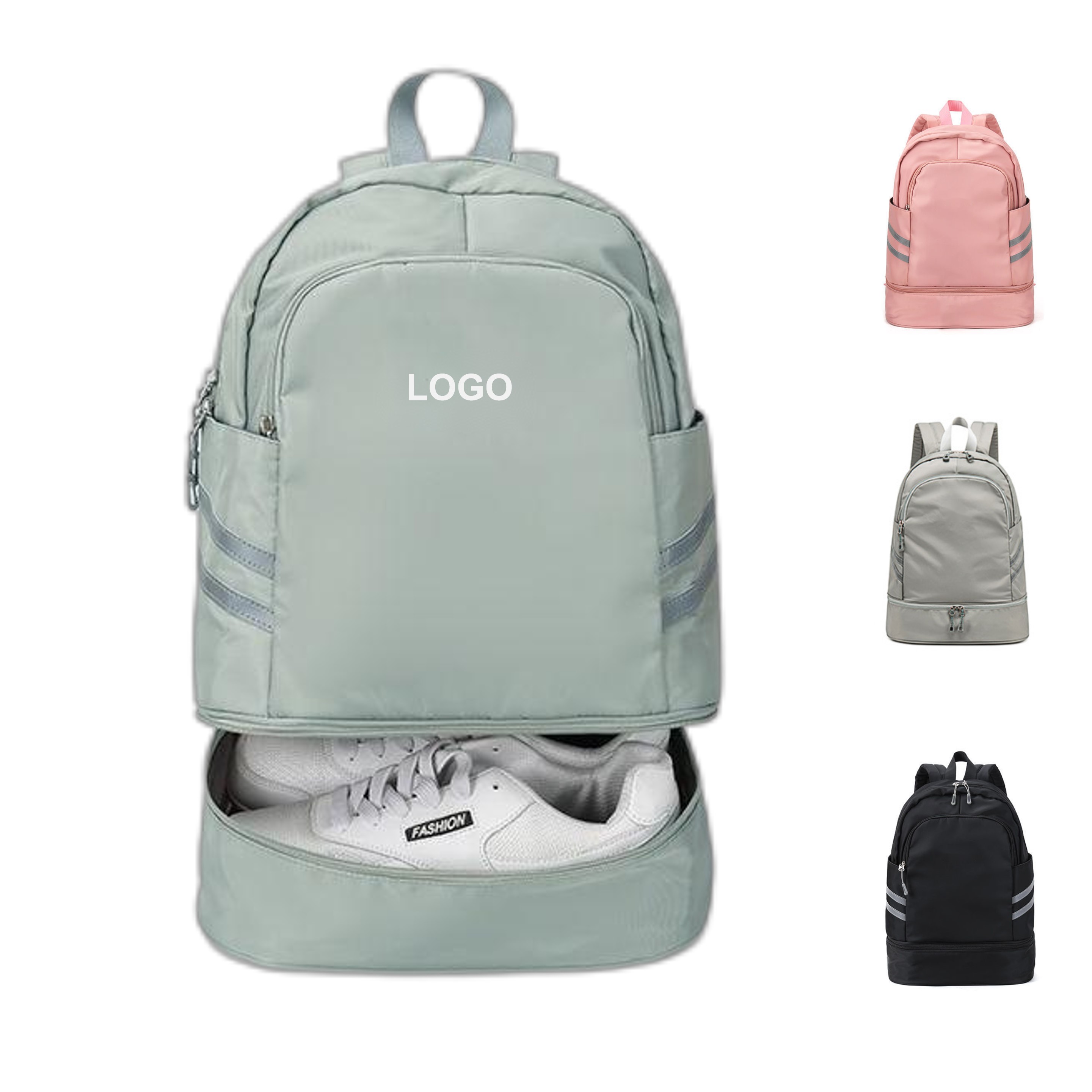 Gym Backpack with Shoe Compartment (direct import) 2