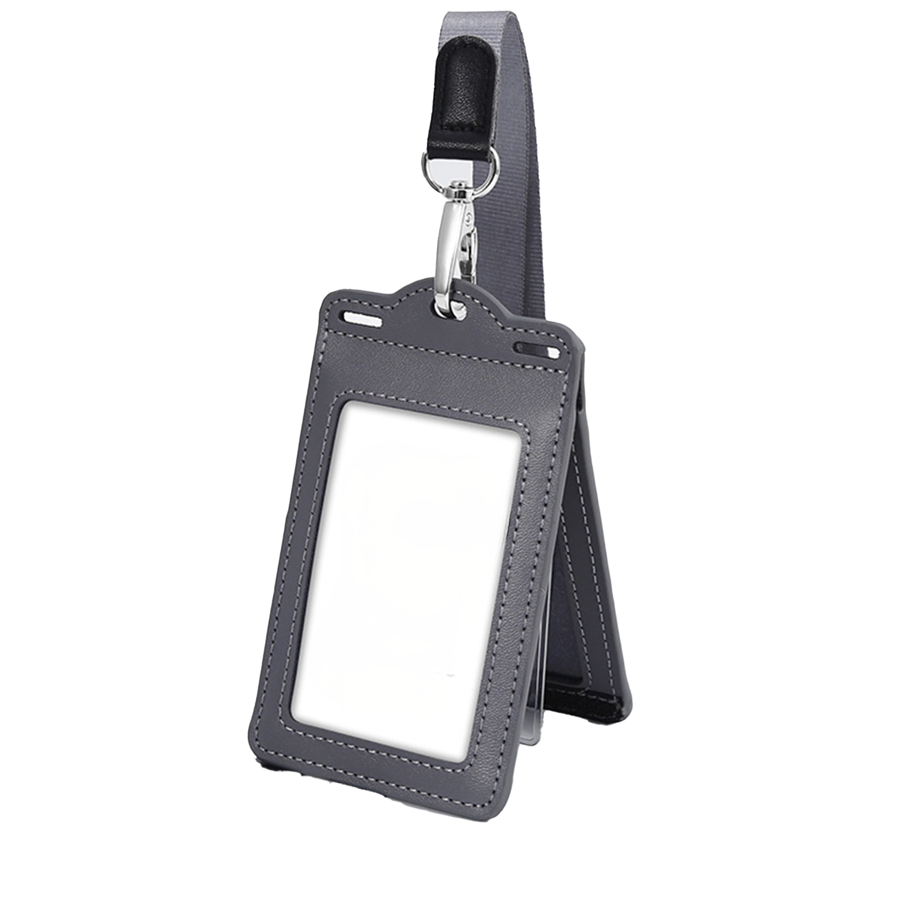 Leather ID Badge Holder 4