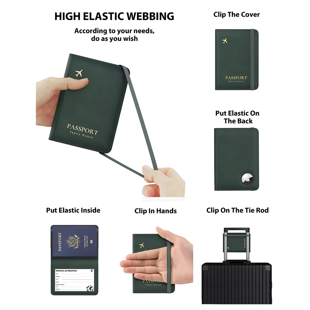 Passport Holder with Electronic Finder 8