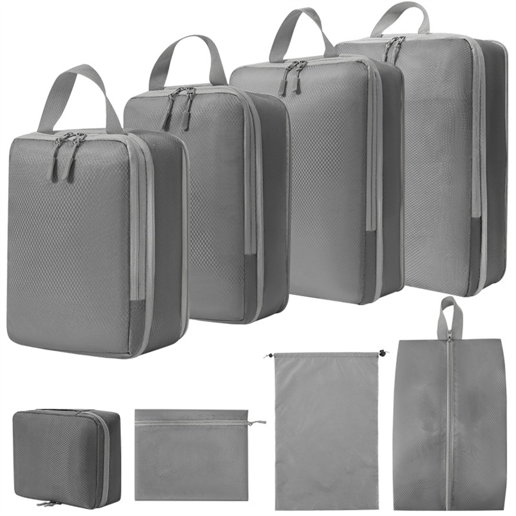 9 Set Compression Packing Cubes for Travel 2