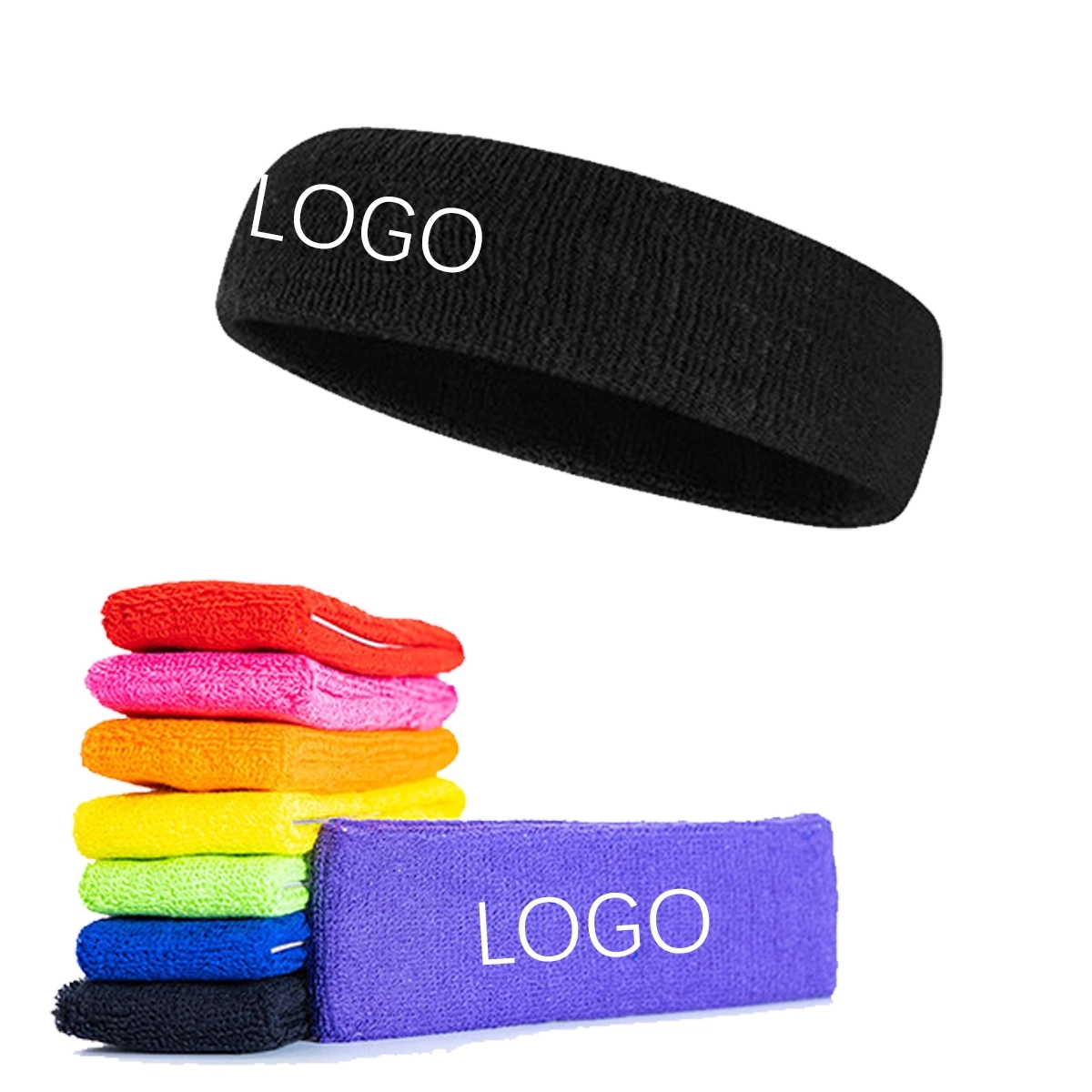 Gym Stretch Wicking Head Band 3