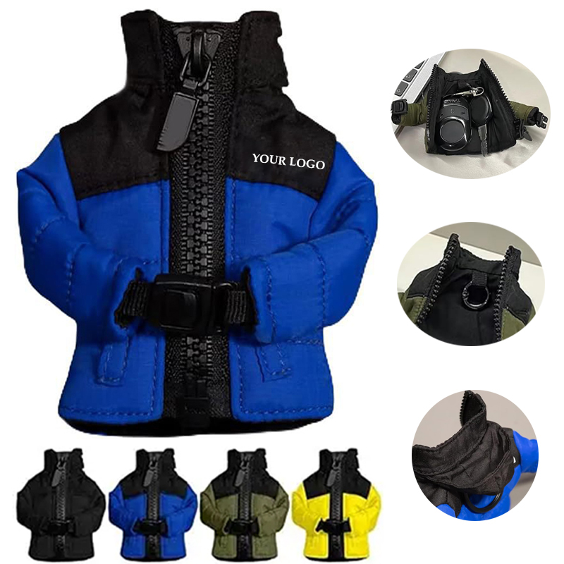 Mini Down Coat Key Chain 1