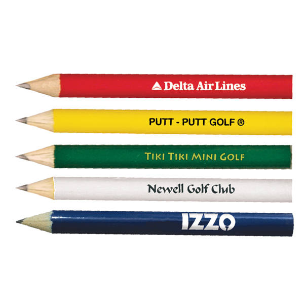Round Golf Pencils 4