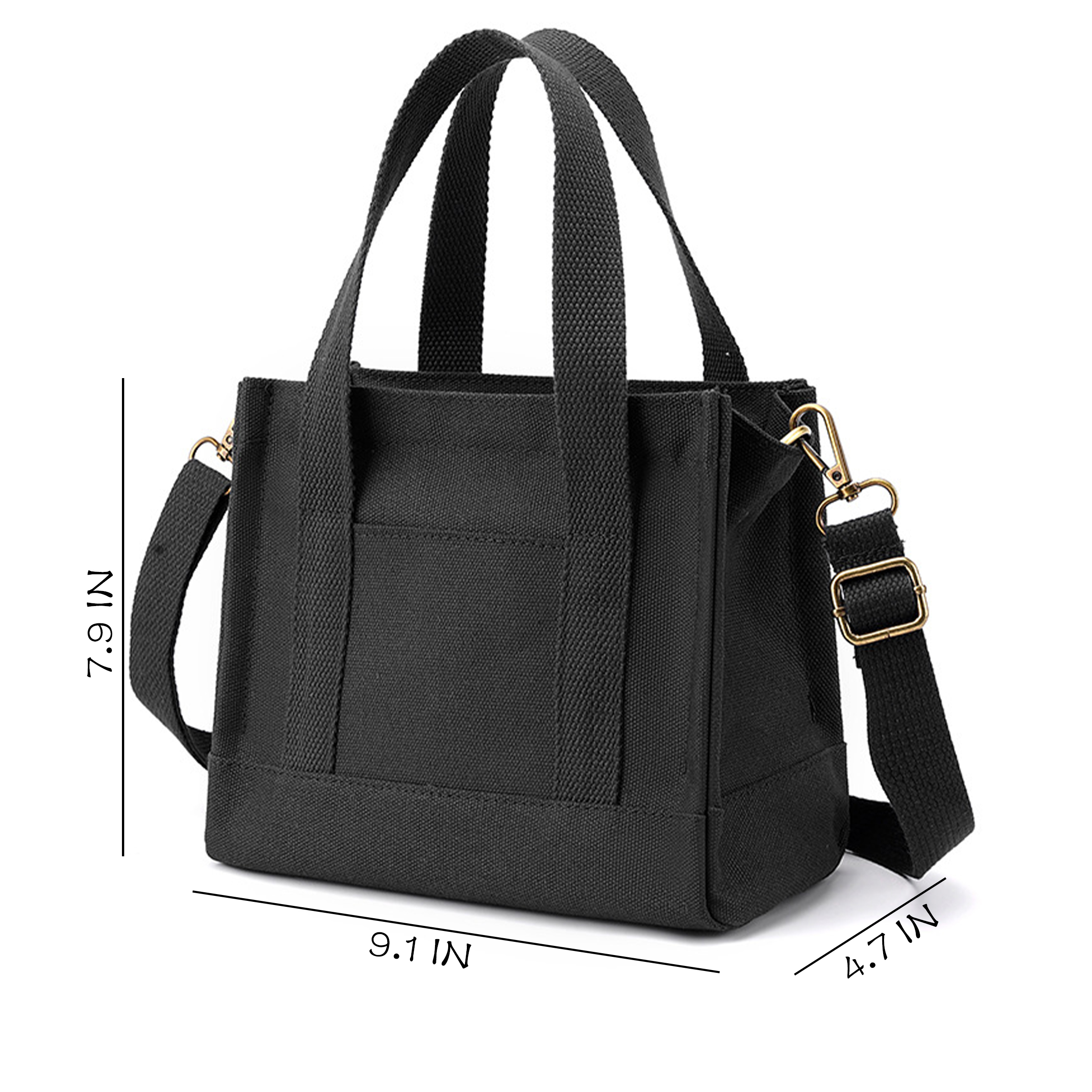Canvas Ladies' Casual Crossbody Shoulder Bag 6