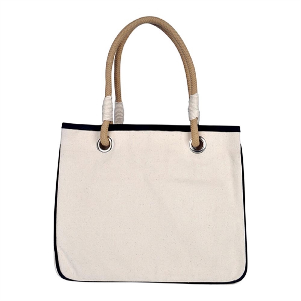15 Oz. Heavy Canvas Rope Tote Bag 2