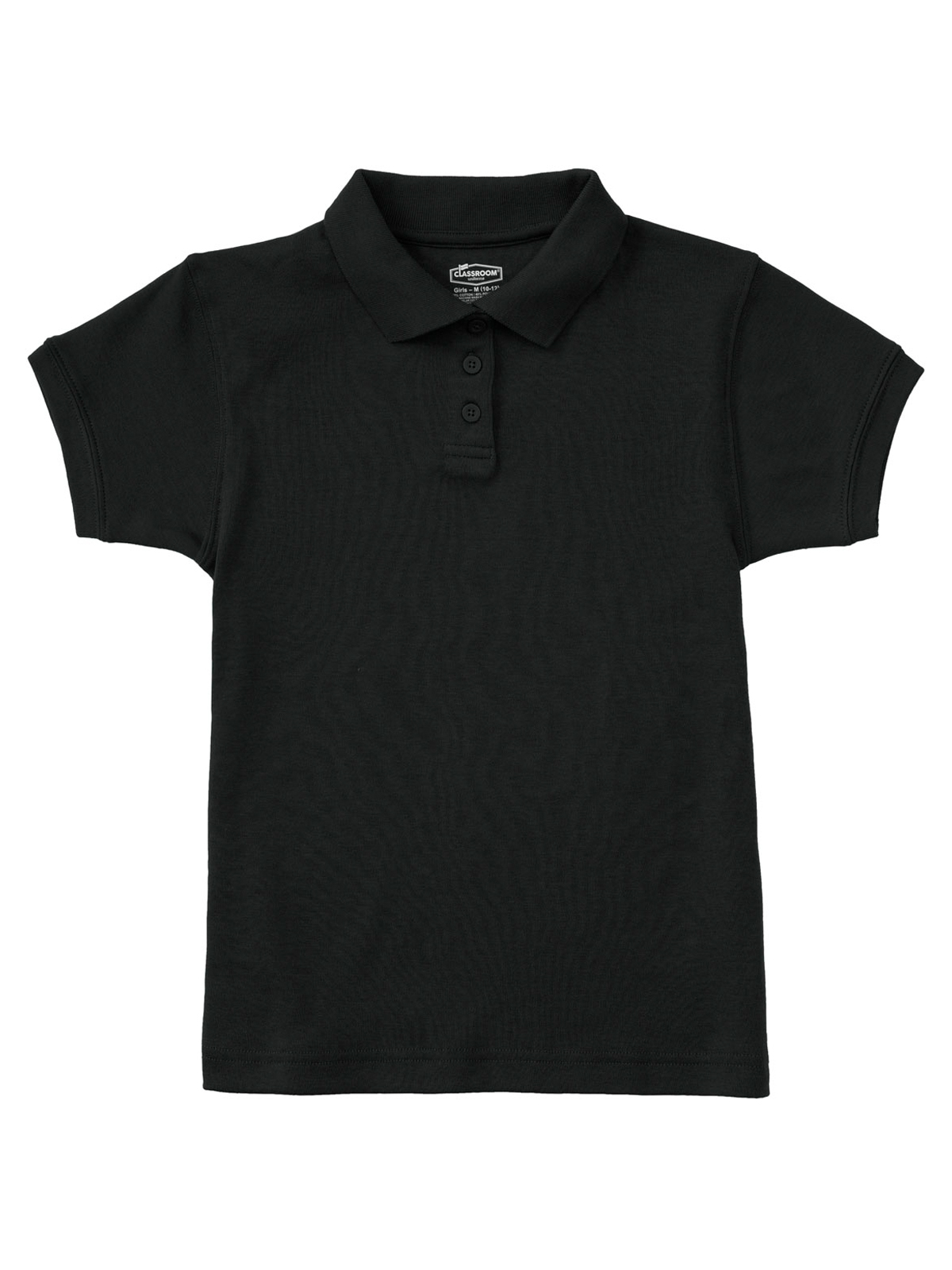 Classroom Uniforms - Junior Girls' Short Sleeve Fitted Interlock Polo 3