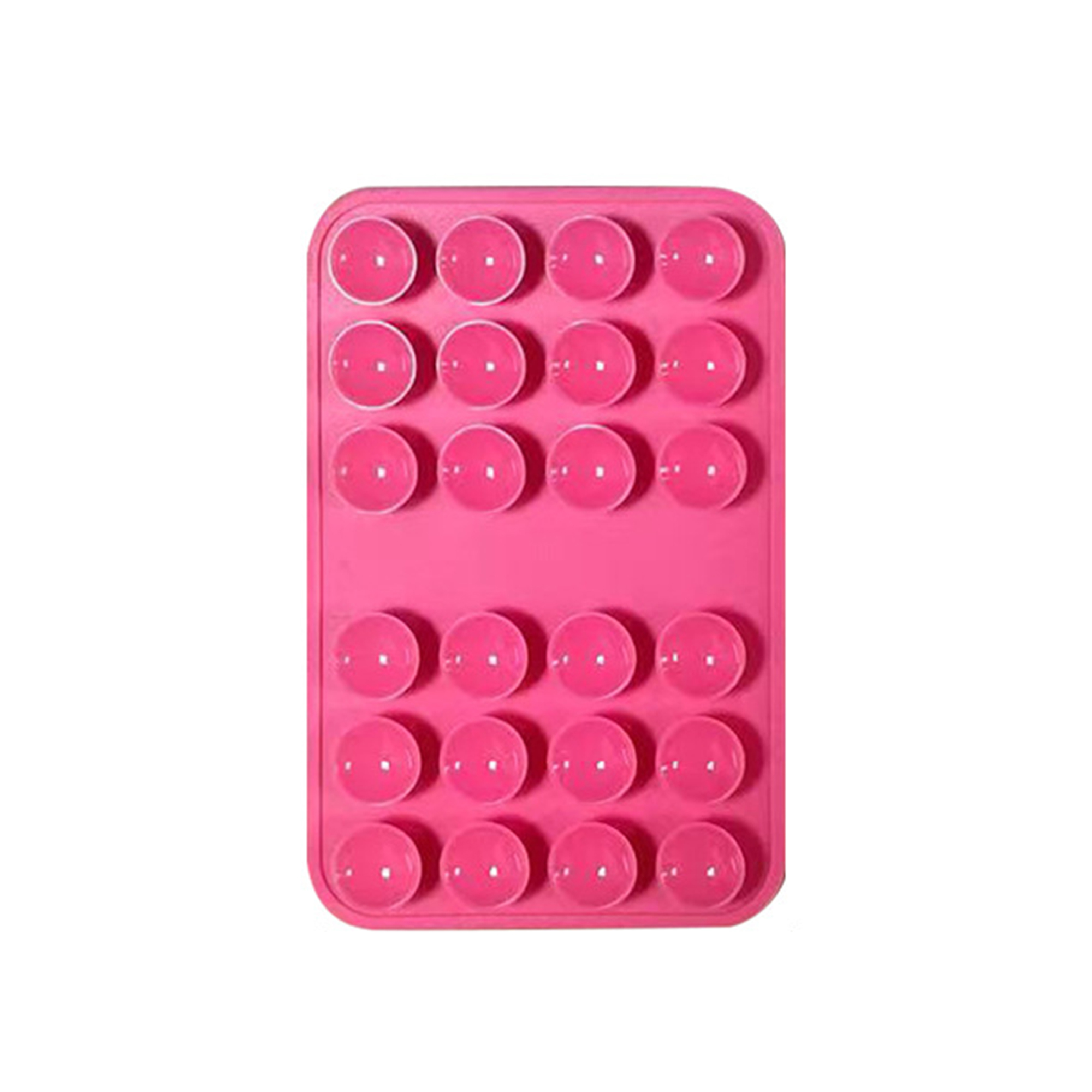 Silicone Suction Pad For Mobile Phone Support 2.3" Length X 3.8" Width X 0.3" Height 7