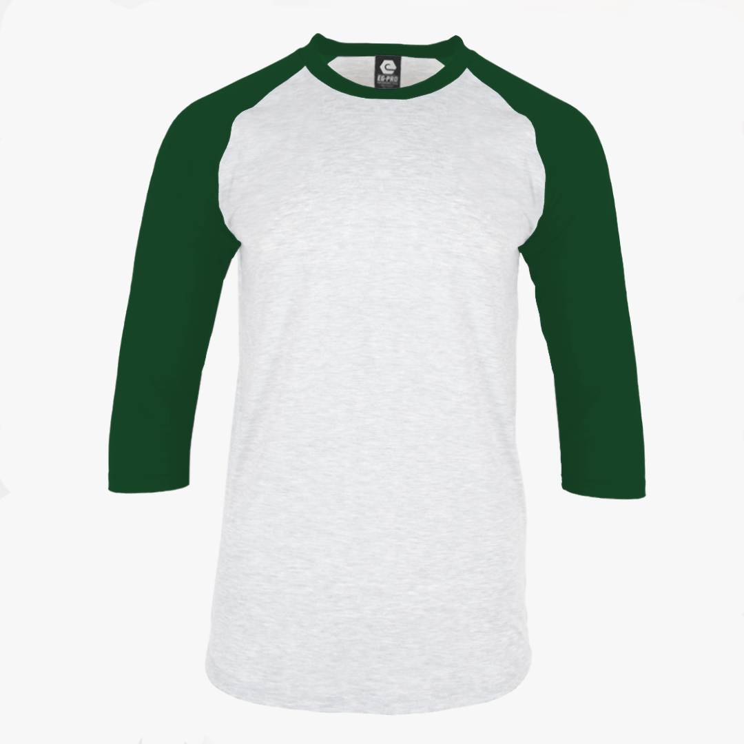 #H226Y / Varsity 3/4 Youth Sleeve Baseball Tee 1