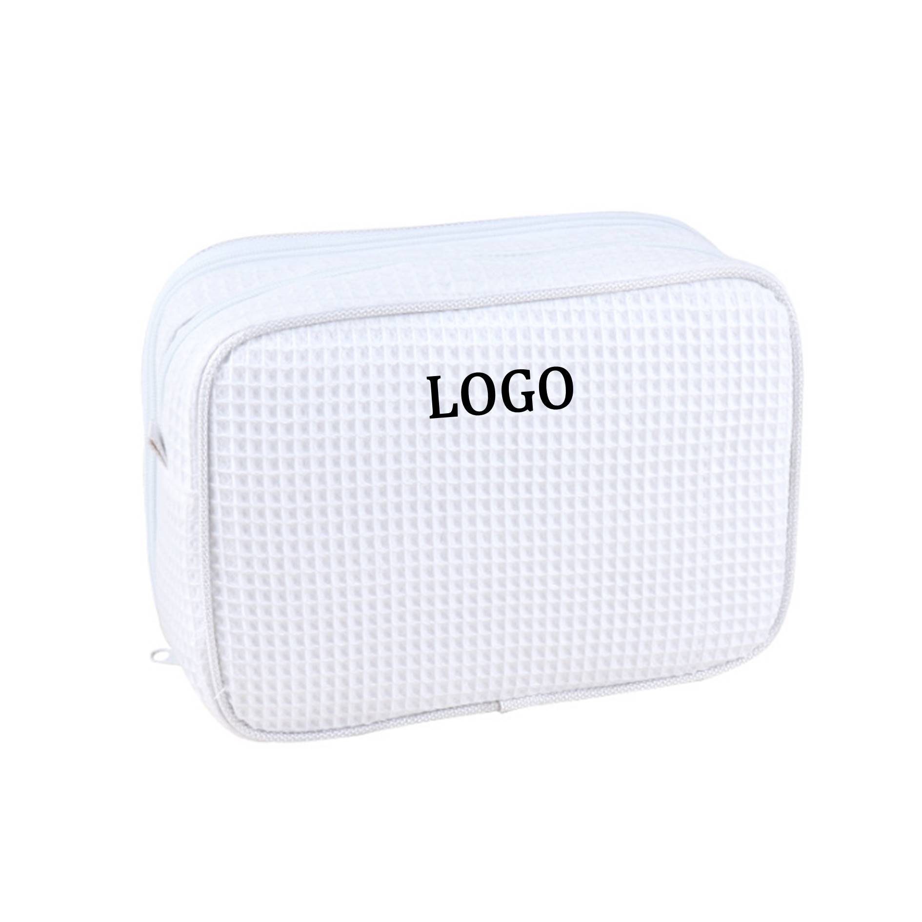Waffle Weave Cosmetic Bag 4