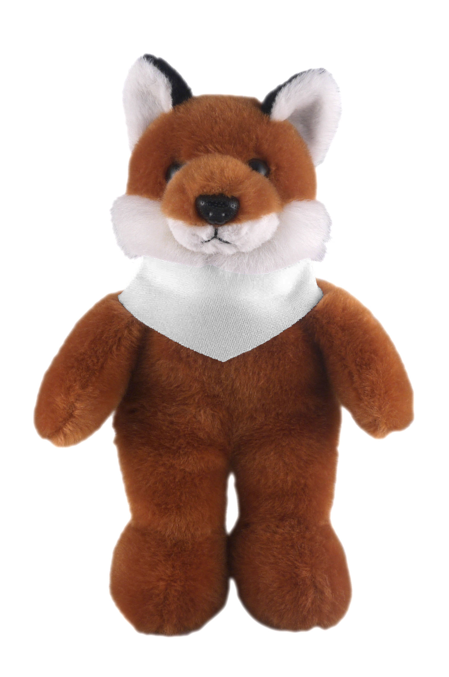 Soft Plush Stuffed Fox with Bandana 5