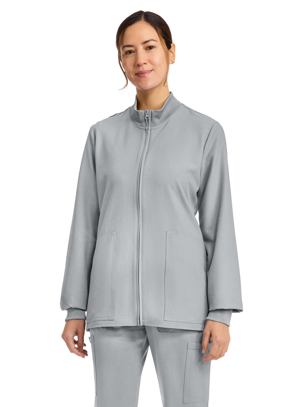 Cherokee - Workwear Originals Ultra - Women's 2-Pocket Zip Up Scrub Jacket 17