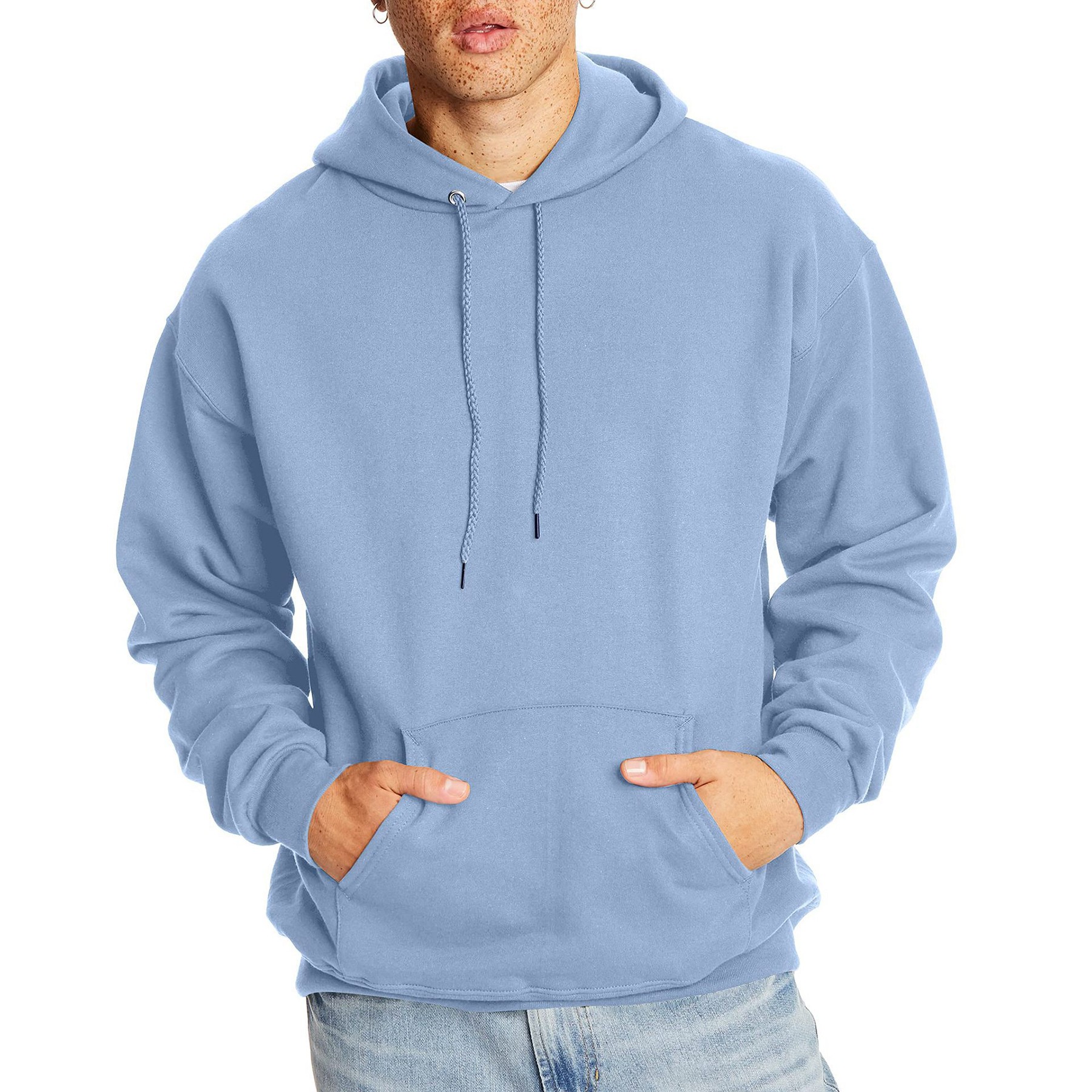 Men's Midweight Pullover Hooded Fleece Sweatshirt, custom hoodie or sweatshirt with logo imprint 8