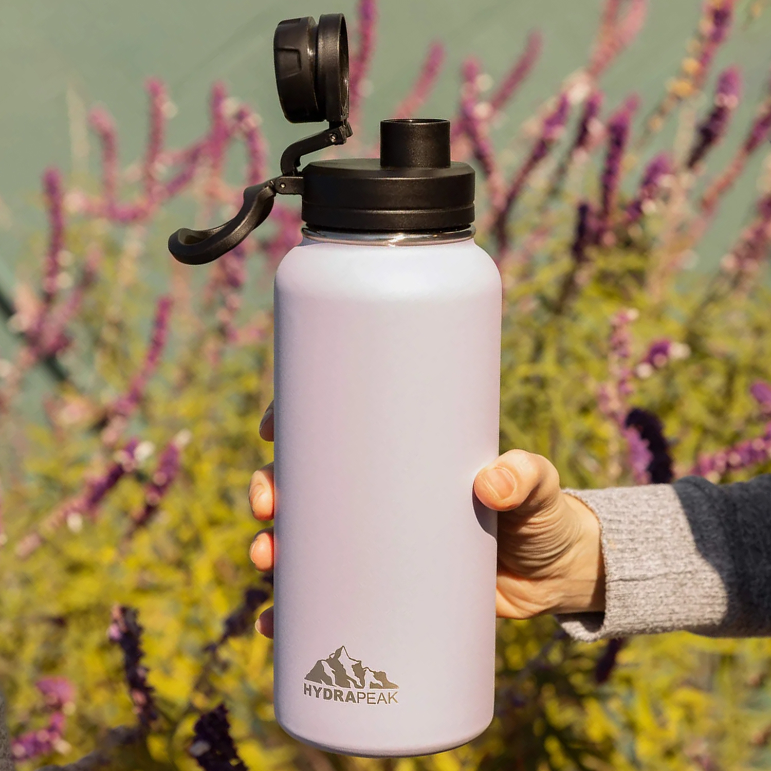 32 oz Hydrapeak® Stainless Steel Insulated Water Bottle, custom water bottle with logo imprint 2