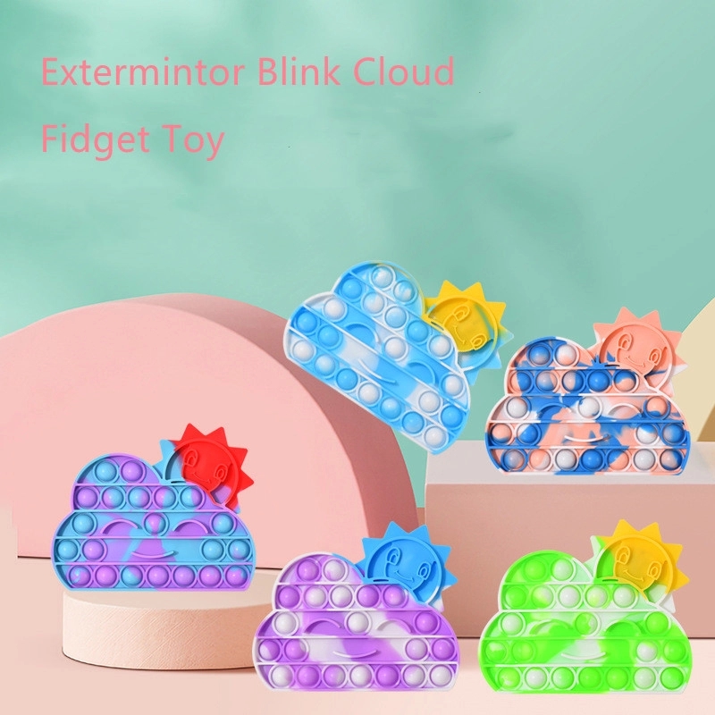 Rainbow clouds Fidget Toys 2