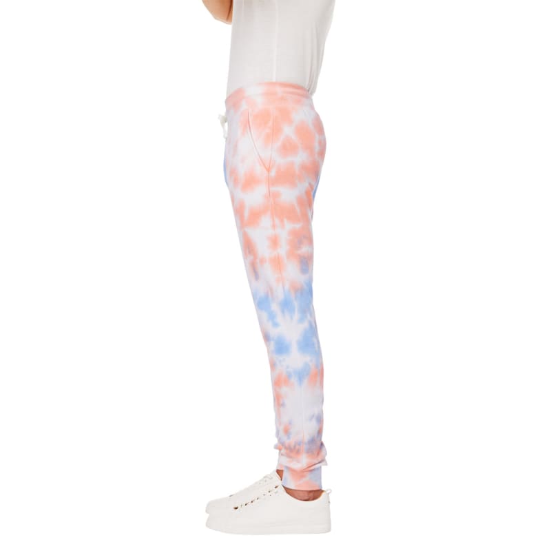 J America Adult Tie Dye Fleece Jogger 6